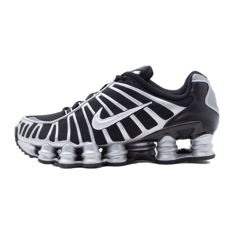 Nike Shox TL Black Metallic Silver-Coloured