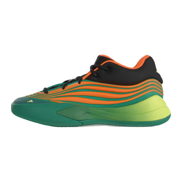 Adidas Dame X Court Green Lucid Orange