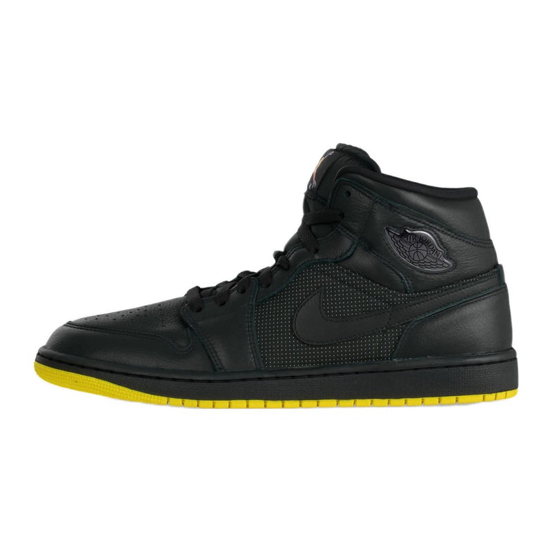 Jordan Air Jordan 1 Mid SE Black Silver-Coloured