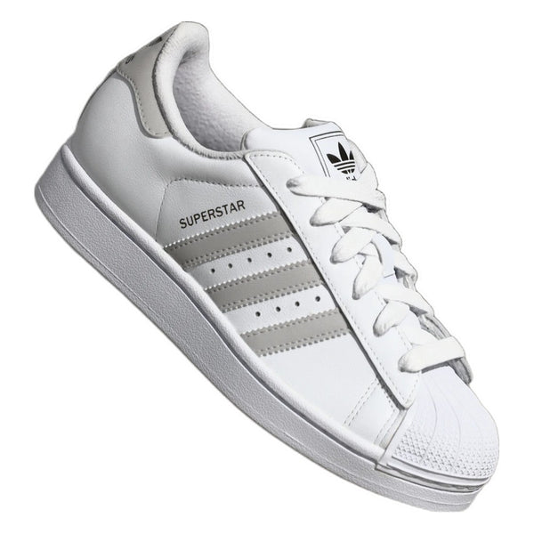 Adidas Superstar II Footwear White Grey Two