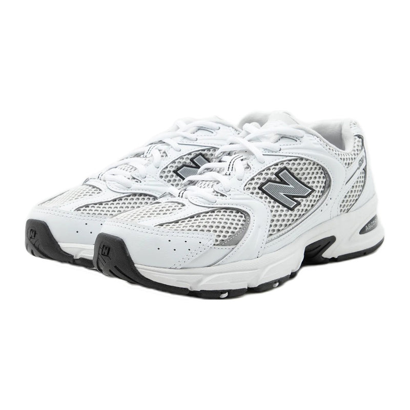 New Balance U530 White Silver-Coloured Metallic