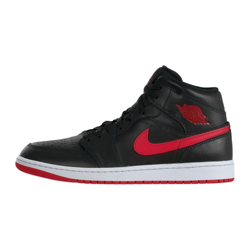 Jordan Air Jordan 1 Mid Black University Red