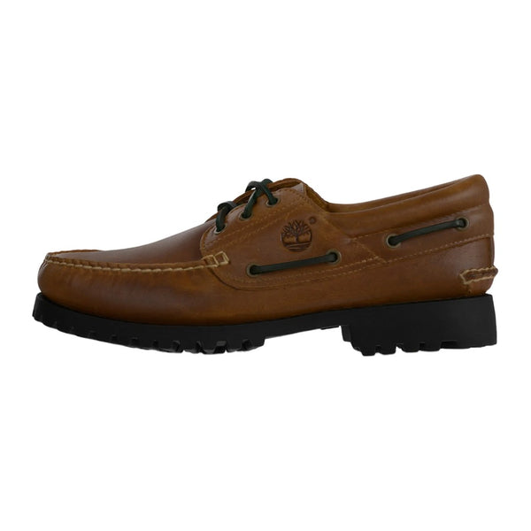 Timberland Authentic Boat Shoe Wheat Full Grain Black