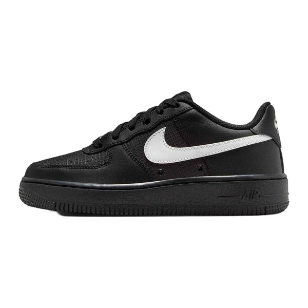 Nike Older ' Shoes Air Force 1 Tech Black Black White