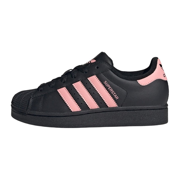 Adidas Superstar II Core Black Glow Pink