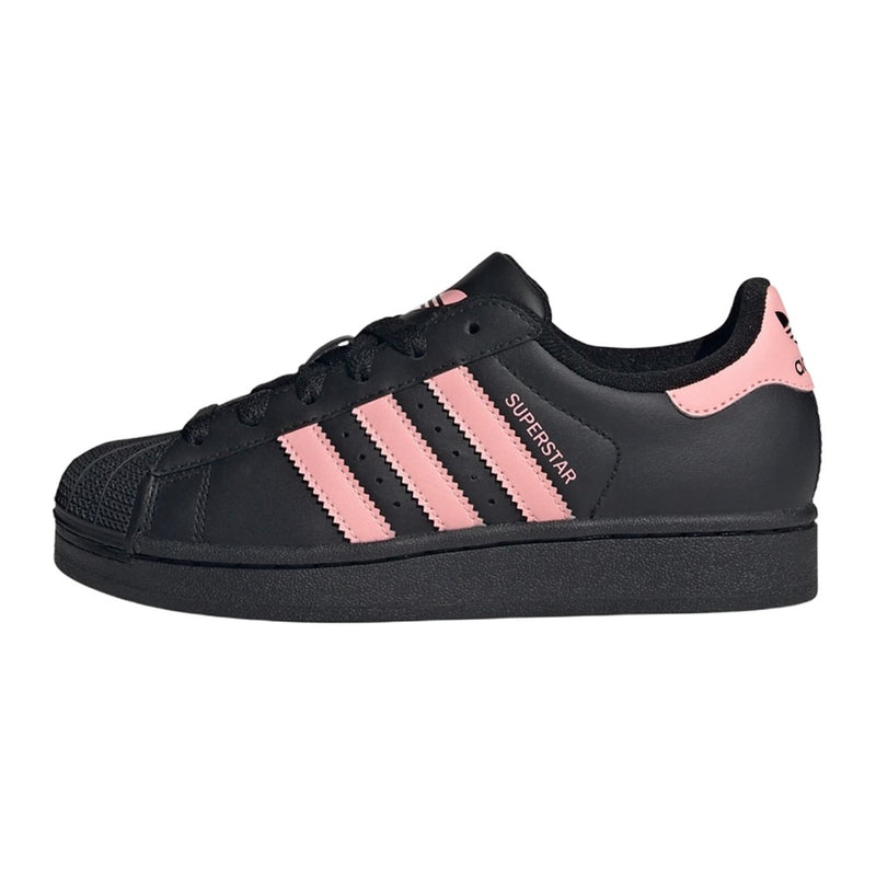 Adidas Superstar II Core Black Glow Pink