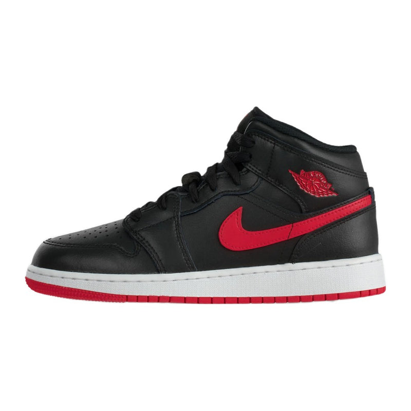 Jordan Air Jordan 1 Mid Black University Red