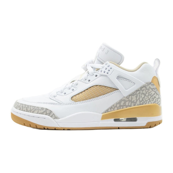Jordan Spizike White Metallic Gold-Coloured