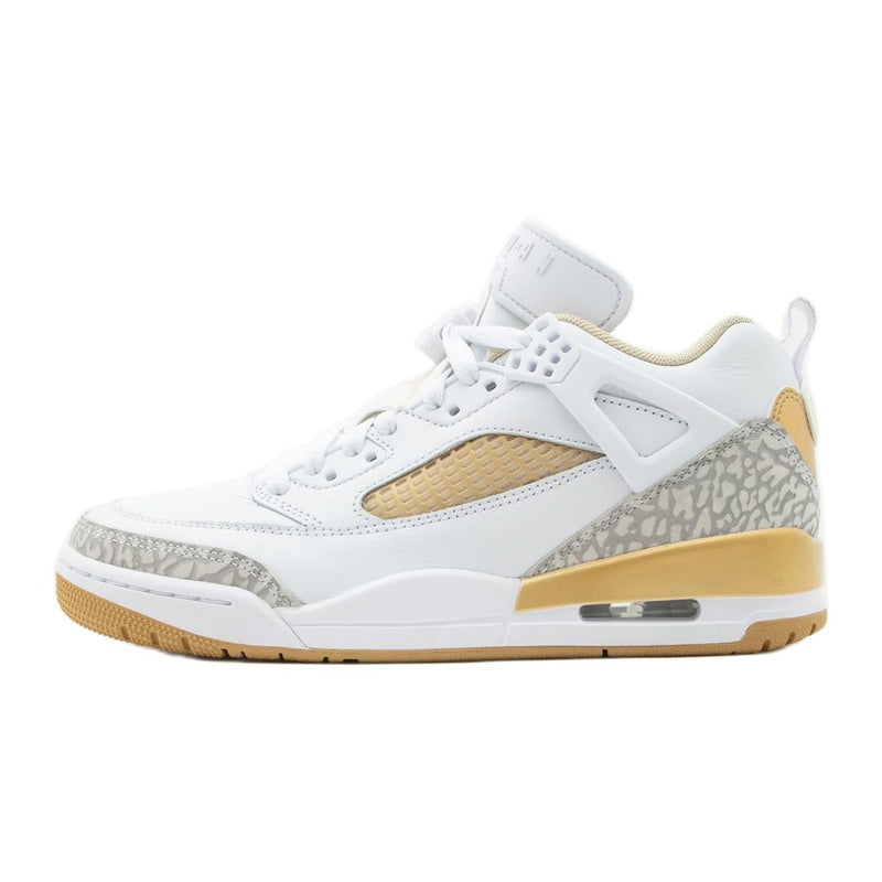 Jordan Spizike White Metallic Gold-Coloured