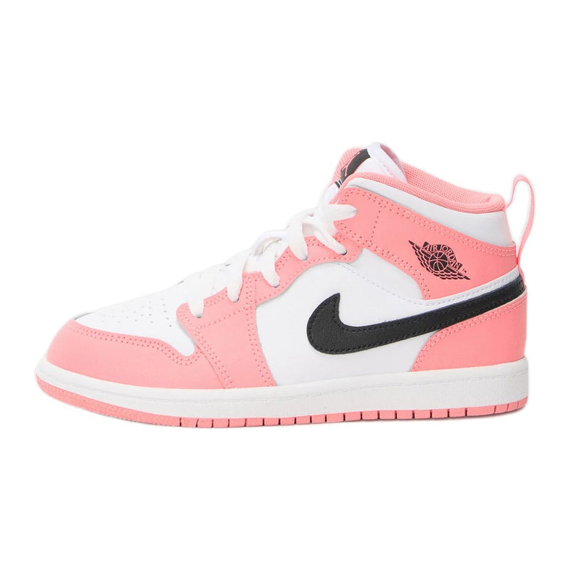 Jordan 1 Mid Bp Pink Gaze Black
