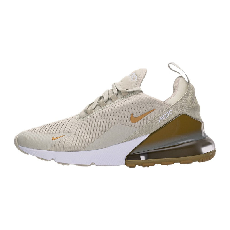 Nike Air Max 270 Light Bone Metallic Gold-Coloured