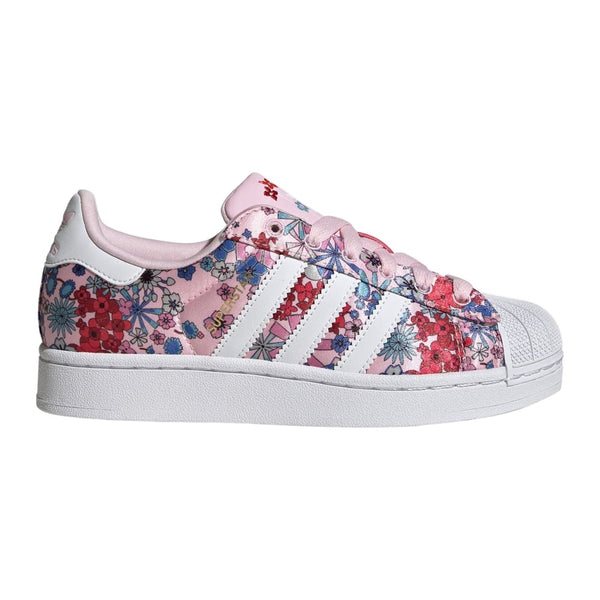 Adidas Liberty London X Adidas Orginals Superstar II Clear Pink Ftwr White