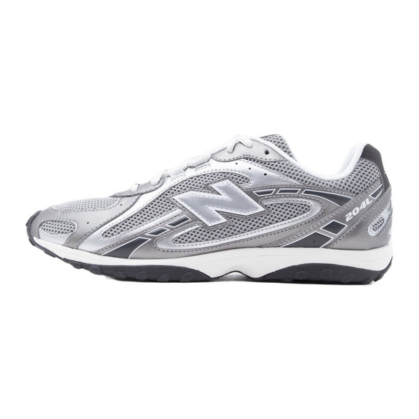 New Balance U204L Dark Silver-Coloured Metallic Slate Grey