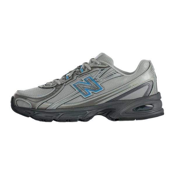 New Balance 740 Dark Silver-Coloured Metallic Fan Blue