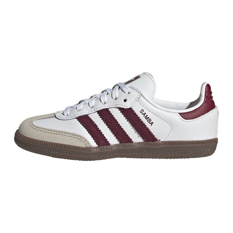 Adidas Samba OG Ftwr White Maroon