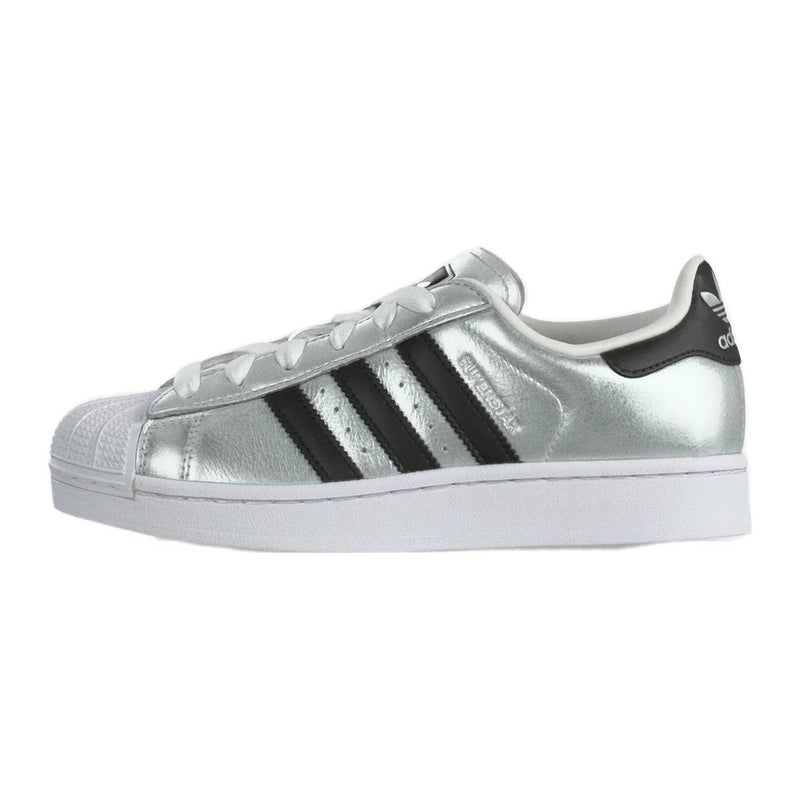 Adidas Superstar II Silver-Coloured Metallic Core Black