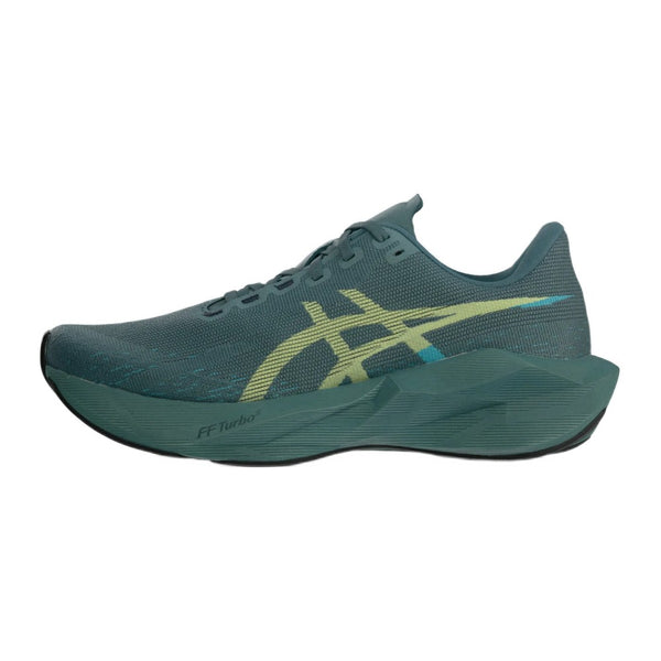 ASICS Novablast 6 Foggy Teal Illuminate Yellow