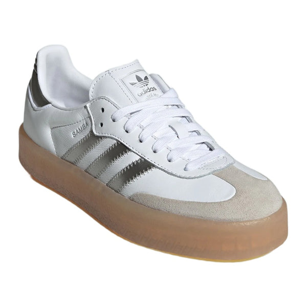 Adidas Sambae Ftwr White Silver Met Gum