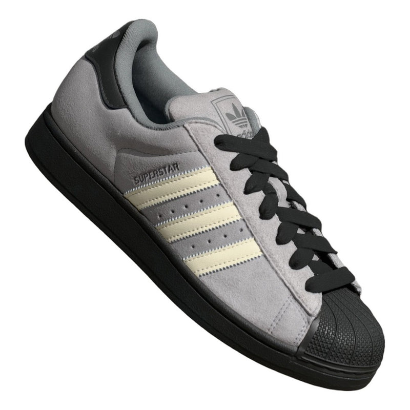 Adidas Superstar II Grey Three Cream White