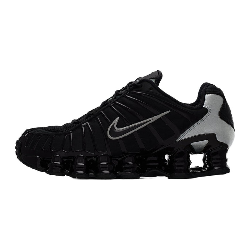 Nike Shox TL Black Metallic Silver-Coloured