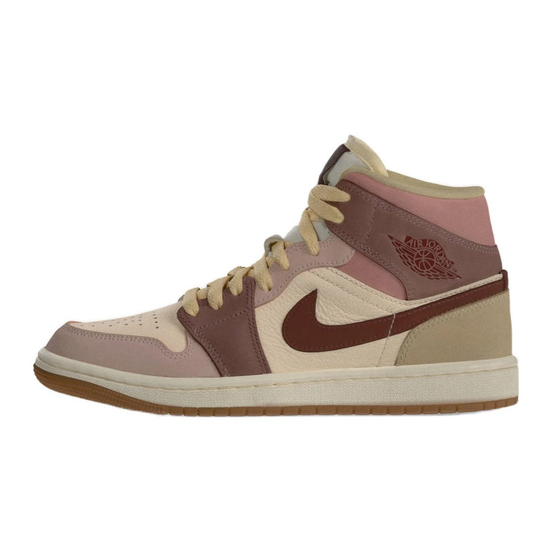 Jordan W Air Jordan 1 Mid SE Barely Orange Dark Pony