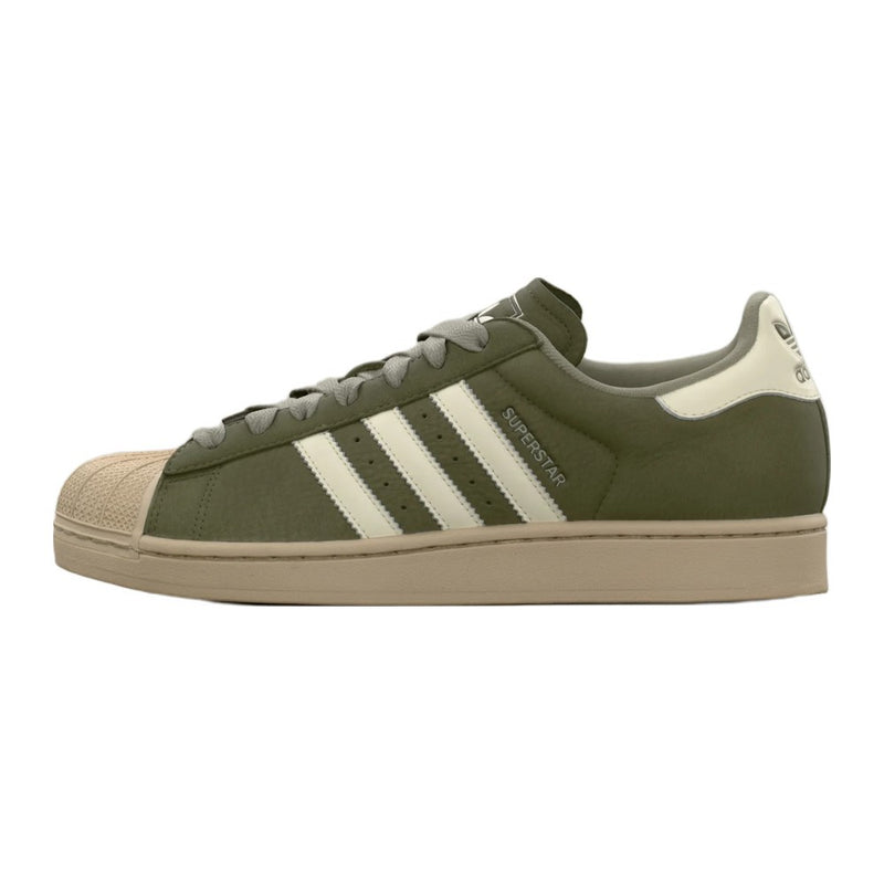 Adidas Superstar II Olive Strata Off White