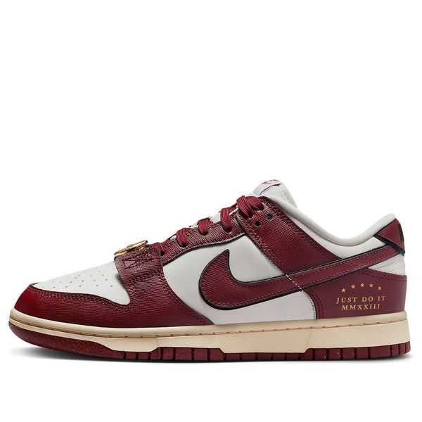 Nike Dunk Low SE Just Do It Sail Team Red W