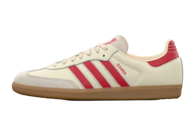 Adidas Samba OG Off White Better Scarlet