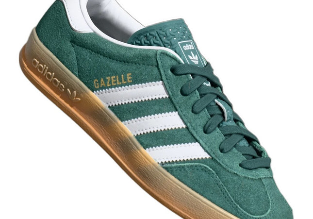 Adidas Gazelle Indoor Collegiate Green Footwear White