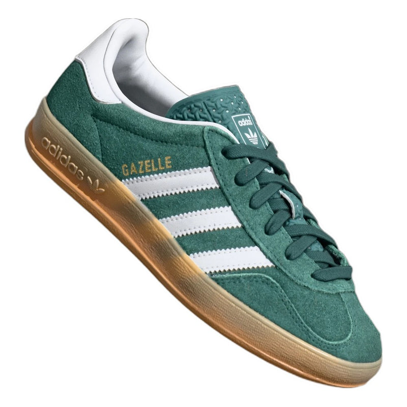 Adidas Gazelle Indoor Collegiate Green Footwear White