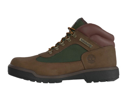 Timberland Field Boot Mid Lace Up Waterproof Hiking Boot Dark Brown