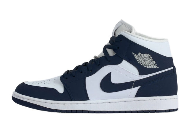 Jordan Air Jordan 1 Mid Obsidian White