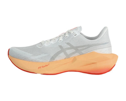 ASICS Novablast 6 White Vivid Coral
