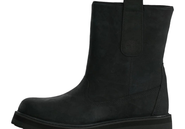Timberland Heritage Mid Pull on Boot Black