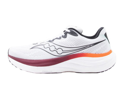 Saucony Ride 19 White Crimson