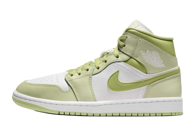 Jordan Air Jordan 1 Mid Olive Aura Lawn Coconut Milk Sail