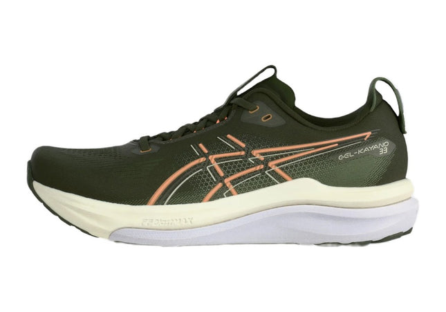 ASICS Gel Kayano 33 Vintage Khaki Bright Sunstone