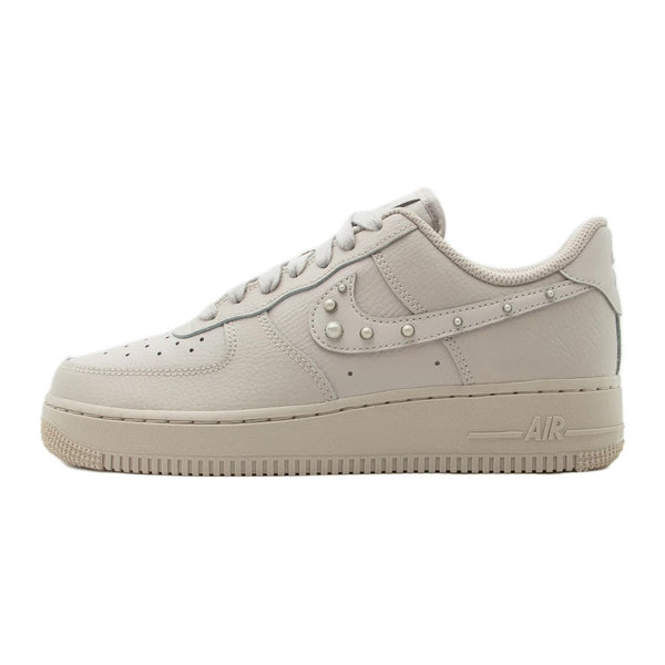 Nike Air Force 1 07 Cream Metallic Silver-Coloured