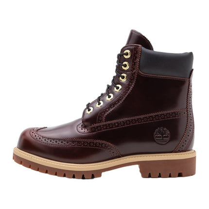 Timberland Premium 6 in Lace Waterproof Boot Burgundy