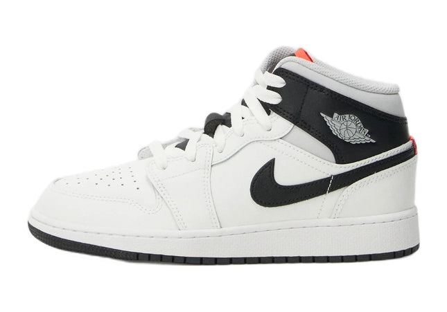 Jordan 1 Mid Bp Summit White Black