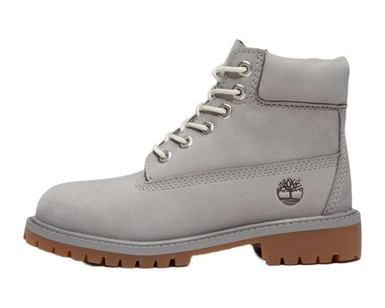 Timberland 6 in Lace Waterproof Boot - Medium Grey
