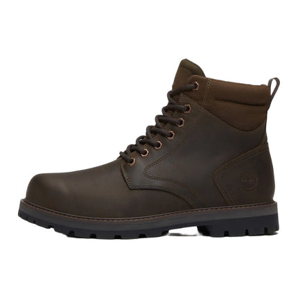 Timberland Britton Road Mid Lace Waterproof Boot Olive Full Grain