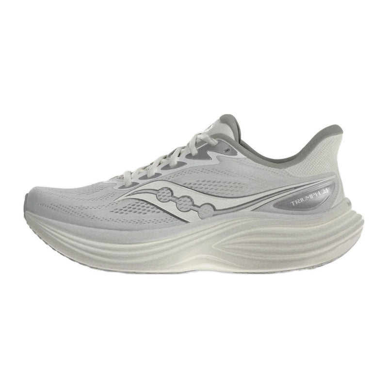 Saucony Triumph 24 White Silver Coloured