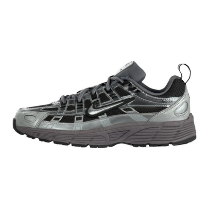 Nike P 6000 Lace Black Metallic Silver-Coloured