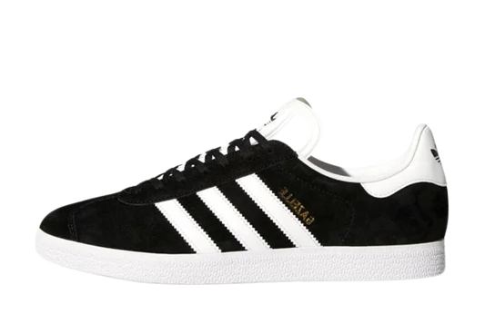 Adidas Gazelle Core Black Cloud White Gold