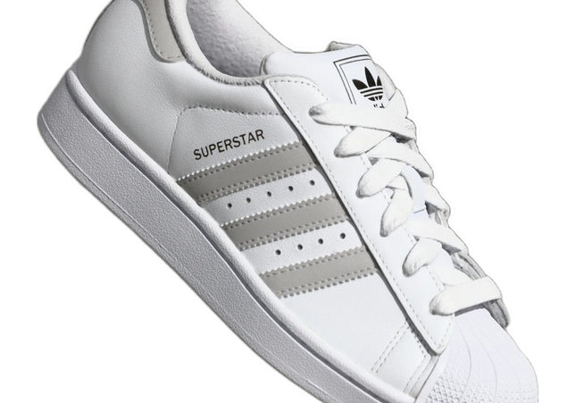 Adidas Superstar II Footwear White Grey Two