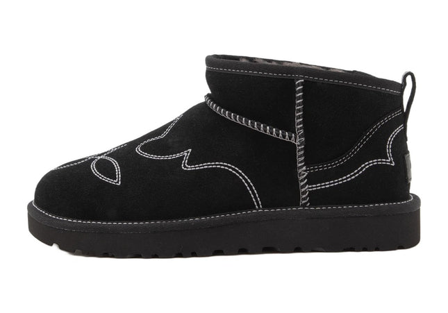 UGG Classic Ultra Mini Western Black