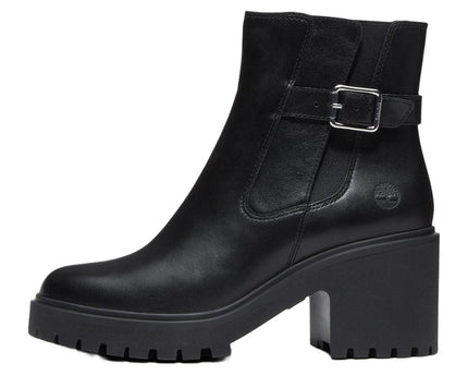 Timberland Stone Heights Mid Chelsea Boot Black Full Grain