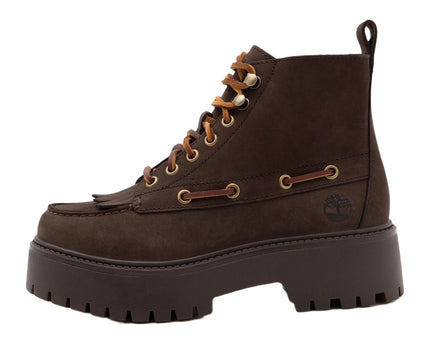 Timberland Stone Street Mid Lace Boot Dark Brown