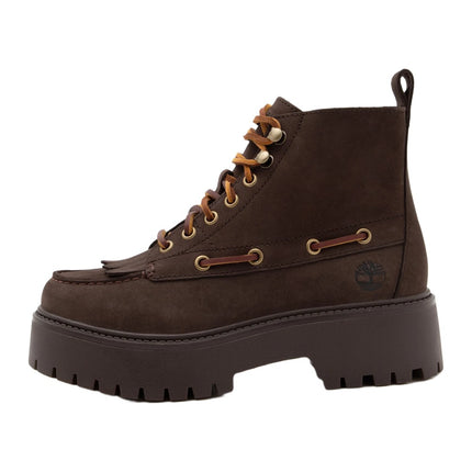Timberland Stone Street Mid Lace Boot Dark Brown